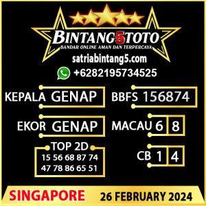 Prediksi Bintang5 Singapore