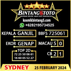 Prediksi Bintang5 Sydney