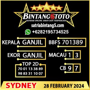 Prediksi Bintang5 Sydney